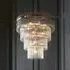Mainz 16 Light Pendant Ceiling Light - Antique Brass, Glass