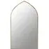 Mainz Arched Wall Mirror - Gold, Metal
