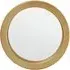 Mainz Round Wall Mirror - Gold, Metal