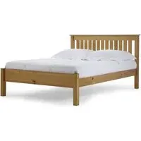 Maire Single Bed Frame - Antique, Pine
