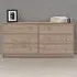Maiton 6 Drawer Chest - Oak, Wood