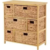 Maize Chest with Basket Drawers - Natural