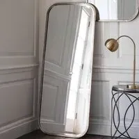 Malcolm Rectangular Leaner Mirror - Distressed Champagne