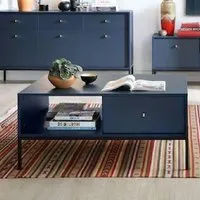 Malibu Coffee Table with Drawer - Navy