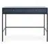 Malibu Computer Desk with 2 Drawers - Navy