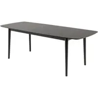 Malibu Extendable Dining Table - Black, Wood
