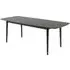 Malibu Extendable Dining Table - Black, Wood