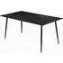 Malibu Rectangular Dining Table - Black
