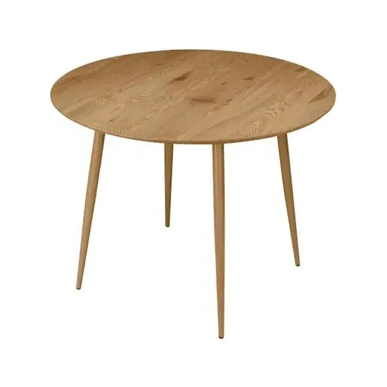 Malibu Round Dining Table - Oak image