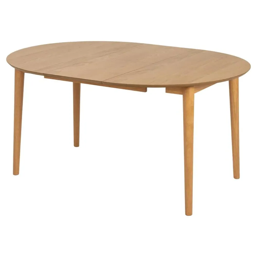 Malibu Round Extendable Dining Table - Oak, Wood