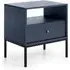 Malibu Side Table with Drawer - Navy
