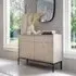 Malibu Sideboard with 2 Doors 2 Drawers - Beige