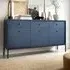 Malibu Sideboard with 3 Doors 3 Drawers - Navy