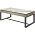 Malibu Sintered Ceramic Coffee Table - White
