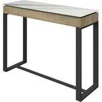 Malibu Sintered Ceramic Console Table - White