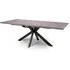 Malone Large Extendable Dining Table - Grey, Wood