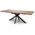 Malone Large Extendable Dining Table - Light Walnut, Wood