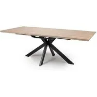 Malone Large Extendable Dining Table - Oak, Wood