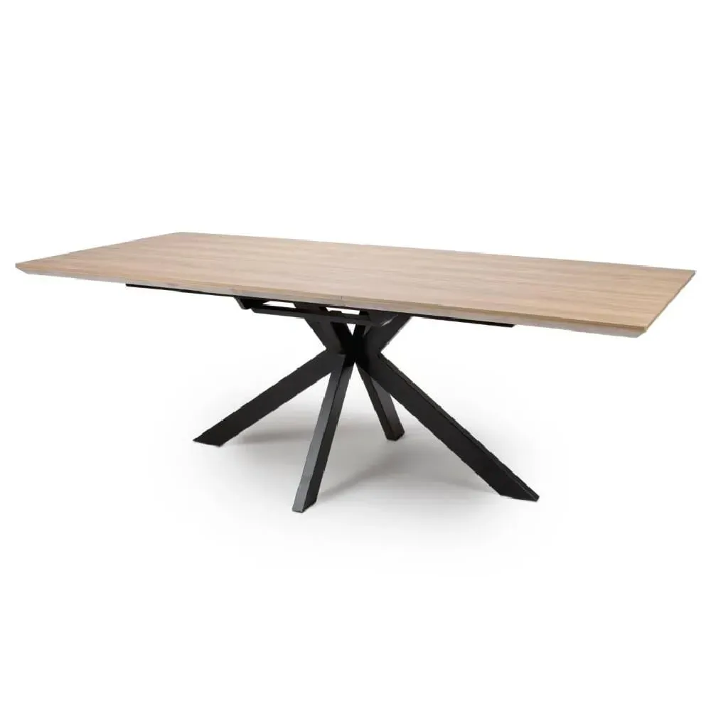 Malone Large Extendable Dining Table - Oak, Wood