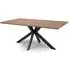 Malone Large Rectangular Dining Table - Light Walnut