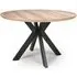 Malone Large Round Dining Table - Oak