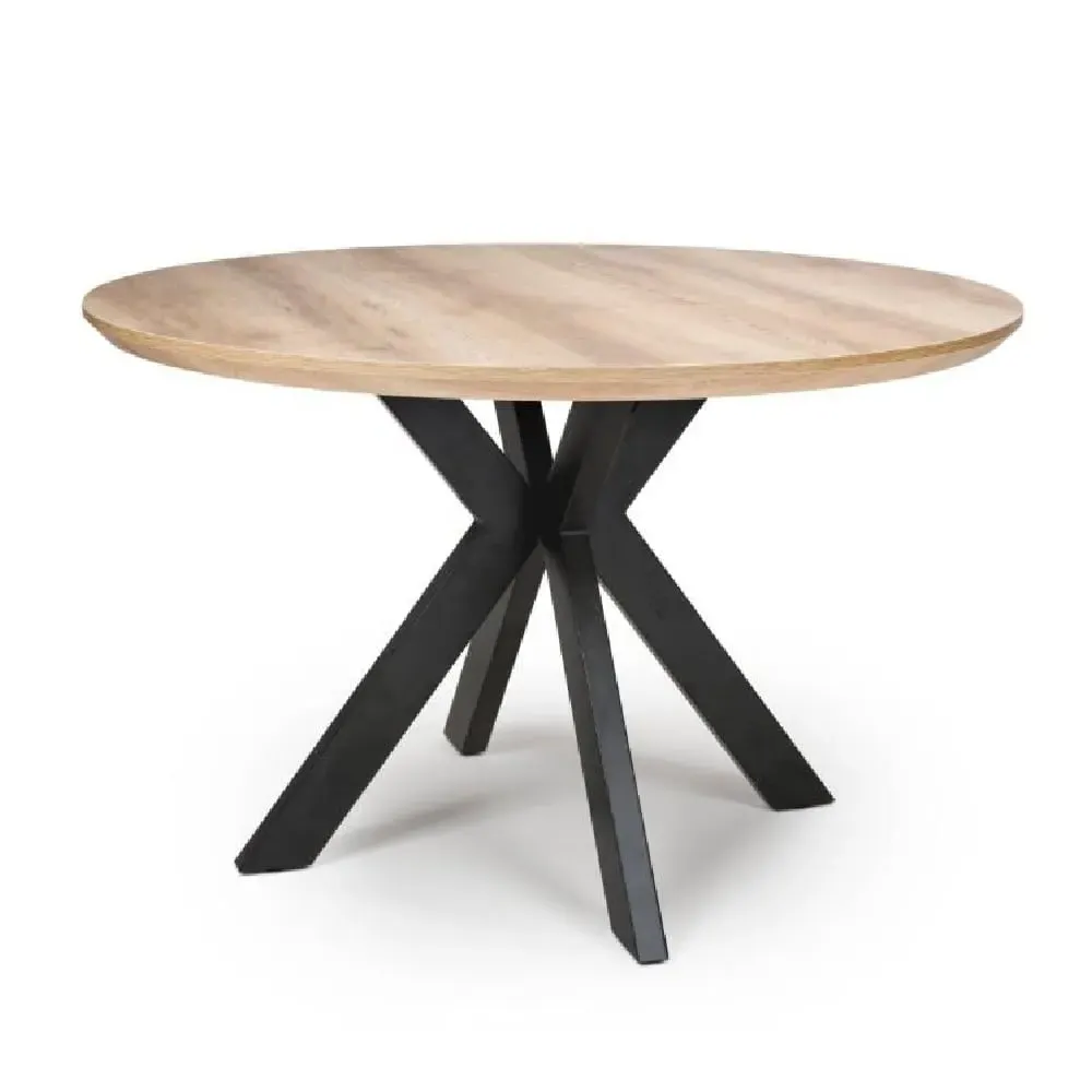 Malone Large Round Dining Table - Oak