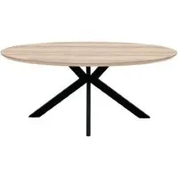 Malone Oval Dining Table - Oak