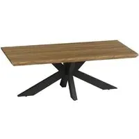 Malone Rectangular Coffee Table - Light Walnut