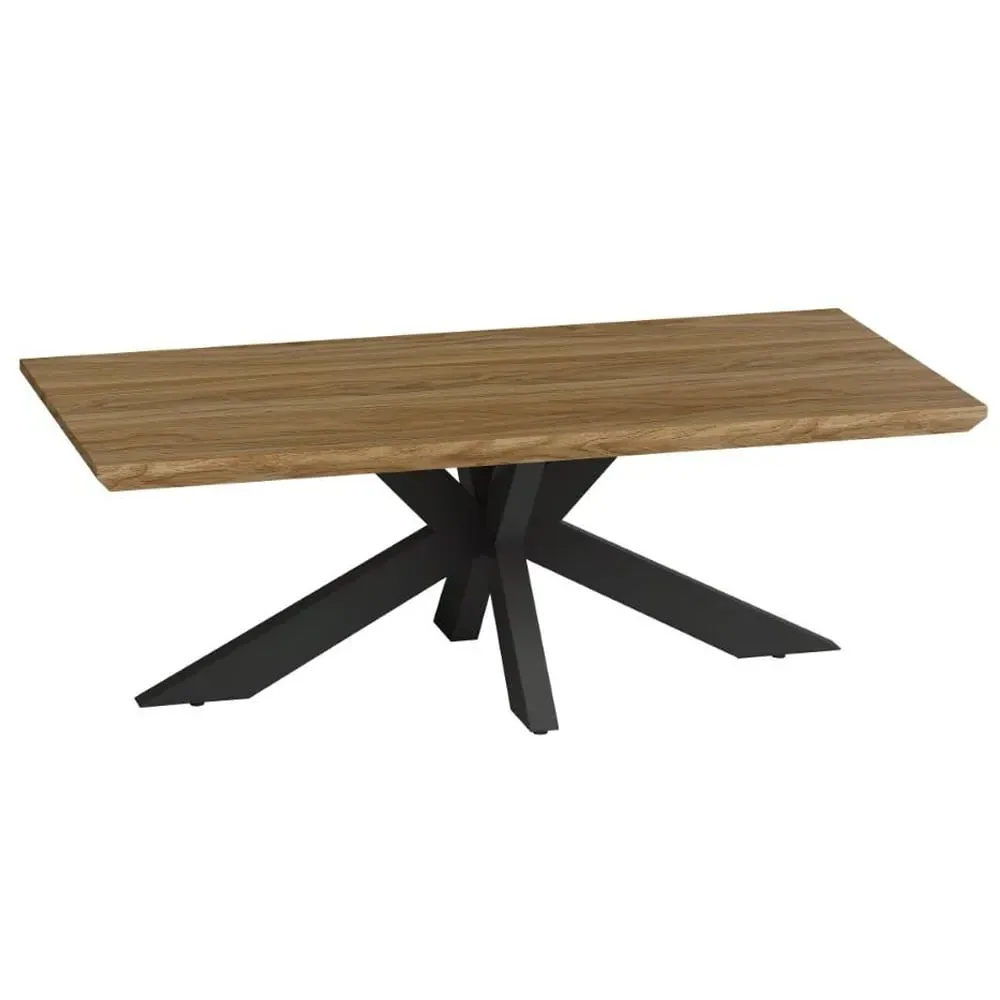 Malone Rectangular Coffee Table - Light Walnut image