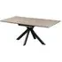 Malone Small Extendable Dining Table - Grey, Wood