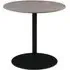 Malone Small Round Dining Table - Grey