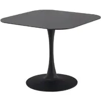 Malone Square Ceramic Dining Table - Black alternate view