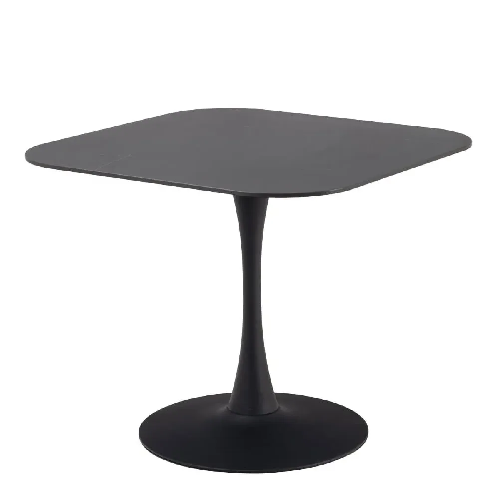 Malone Square Ceramic Dining Table - Black product