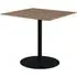 Malone Square Dining Table - Light Walnut