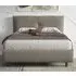 Malvern King Size Bed Frame - Dove, Fabric