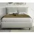 Malvern King Size Bed Frame - Ice, Fabric