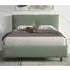 Malvern King Size Bed Frame - Sage Green, Fabric