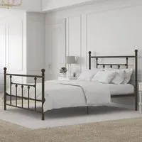 Manalo Double Bed Frame - Bronze, Metal