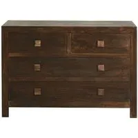 Mango Dakota 4 Drawer Dressing Chest - Mango Wood