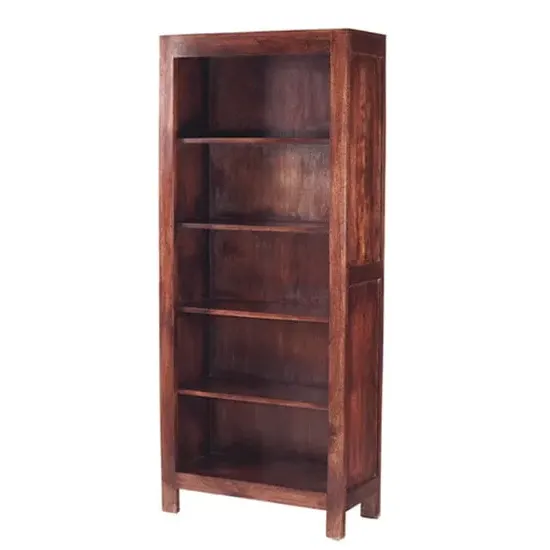 Mango Dakota Open Bookcase Unit - Mango Wood image