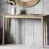 Manistee Rectangular Console Table - Oak
