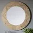Manistee Round Wall Mirror - Oak