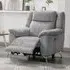 Mankato 1-Seater Electric Recliner Sofa - Ash, Fabric