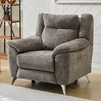 Mankato 1-Seater Electric Recliner Sofa - Stone, Fabric