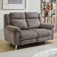Mankato 2-Seater Electric Recliner Sofa - Stone, Fabric