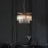 Mankato 3 Light Glass Pendant Ceiling Light - Antique Brass