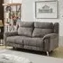 Mankato 3-Seater Electric Recliner Sofa - Stone, Fabric