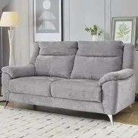 Mankato 3-Seater Sofa - Ash, Fabric
