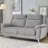 Mankato 3-Seater Sofa - Ash, Fabric
