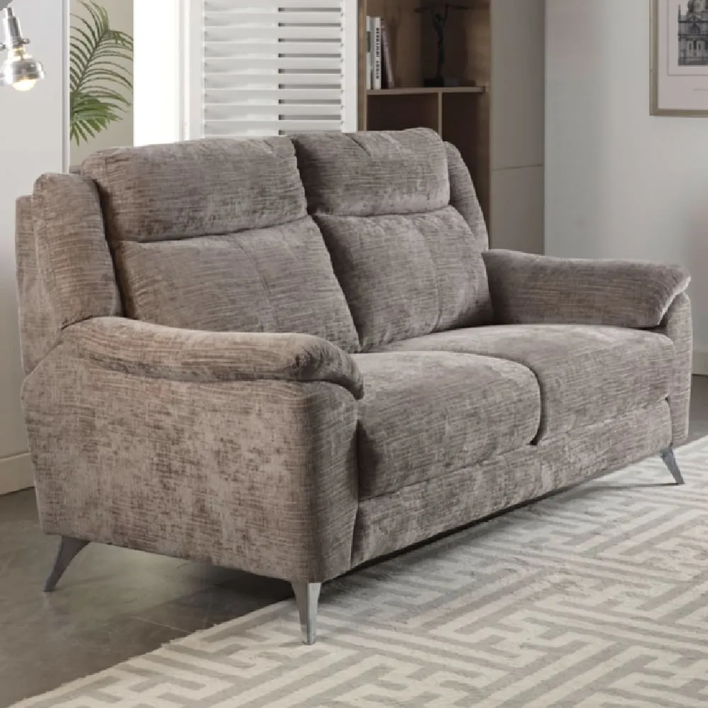 Mankato 3-Seater Sofa - Stone, Fabric